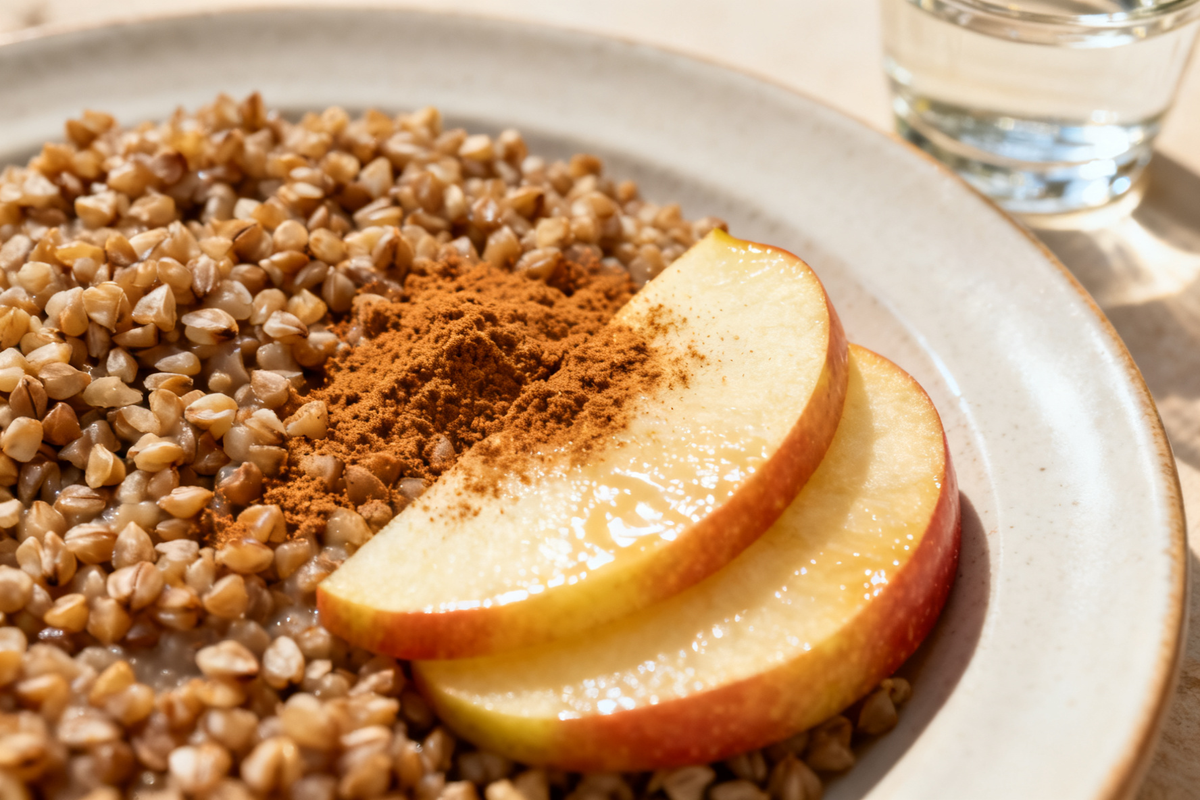 Buckwheat and Apple Breakfast