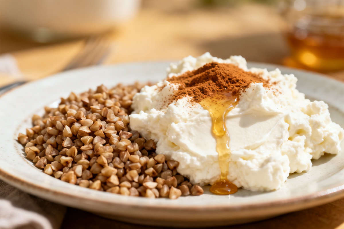Buckwheat with Cottage Cheese