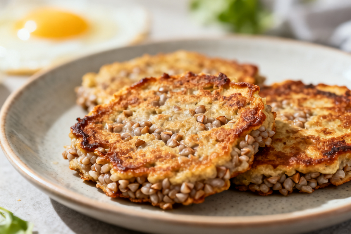 Buckwheat Fritters without Flour