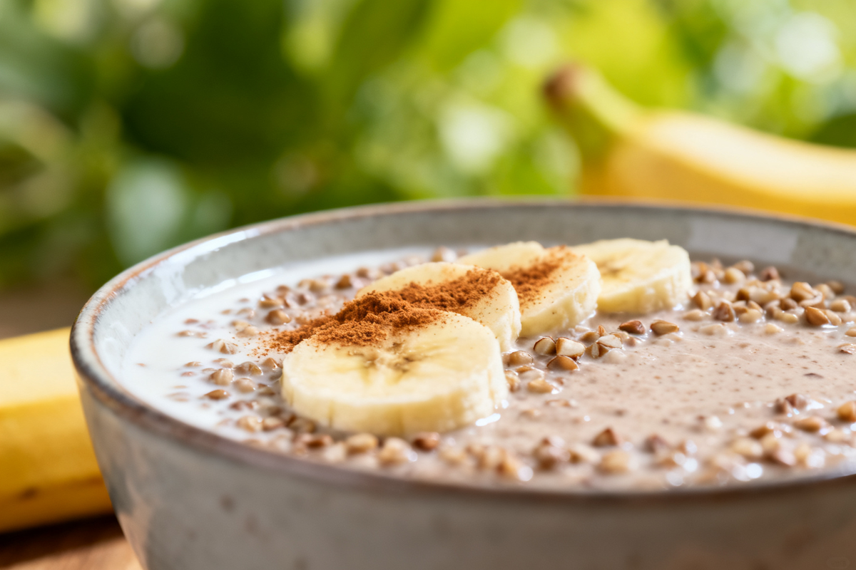 Buckwheat Smoothie with Kefir