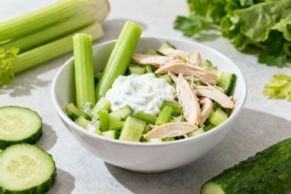Celery and Chicken Salad