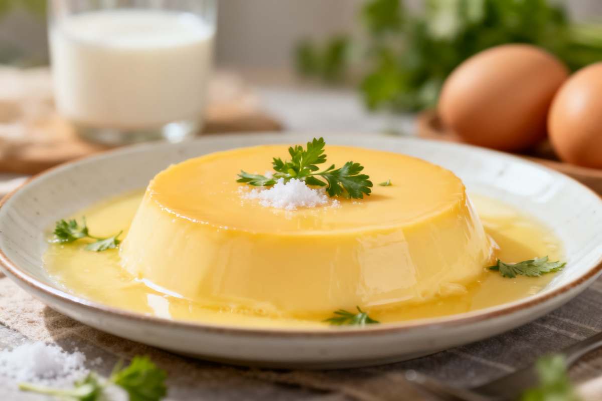 Steamed Egg Custard