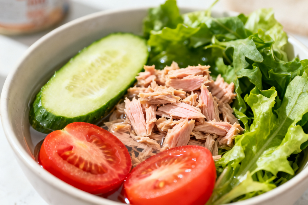 Tuna Salad with Vegetables