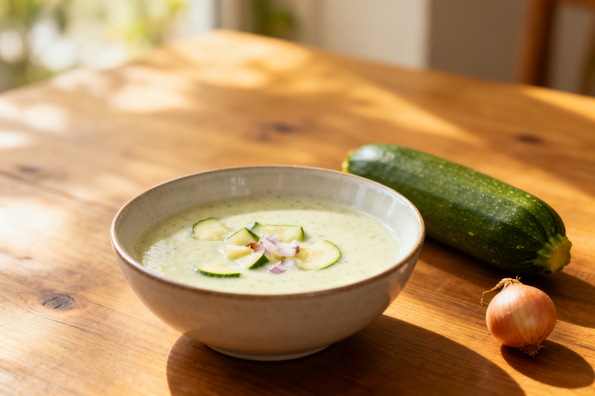 Kefir Zucchini Soup