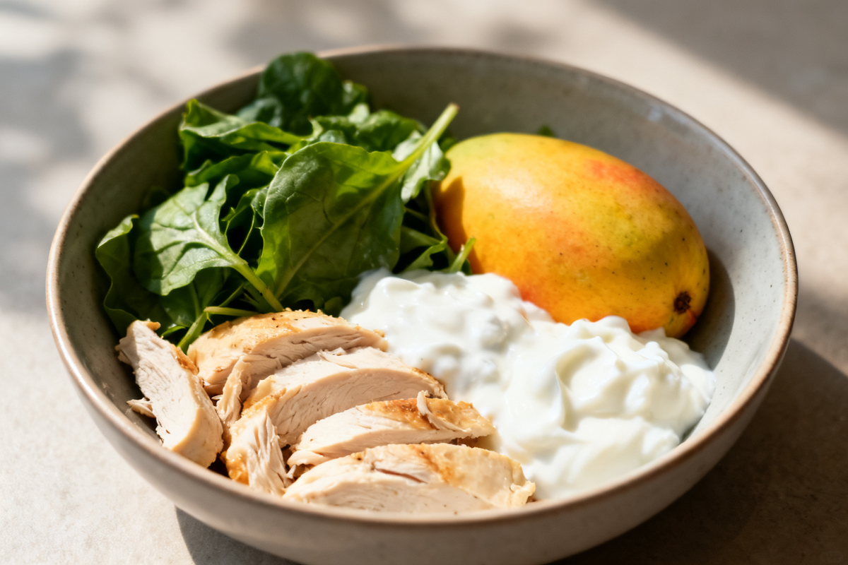 Mango and Chicken Salad