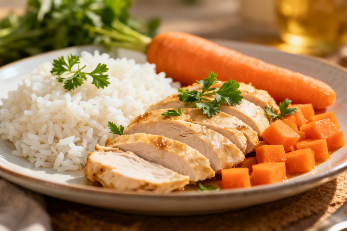 Rice with Chicken Breast