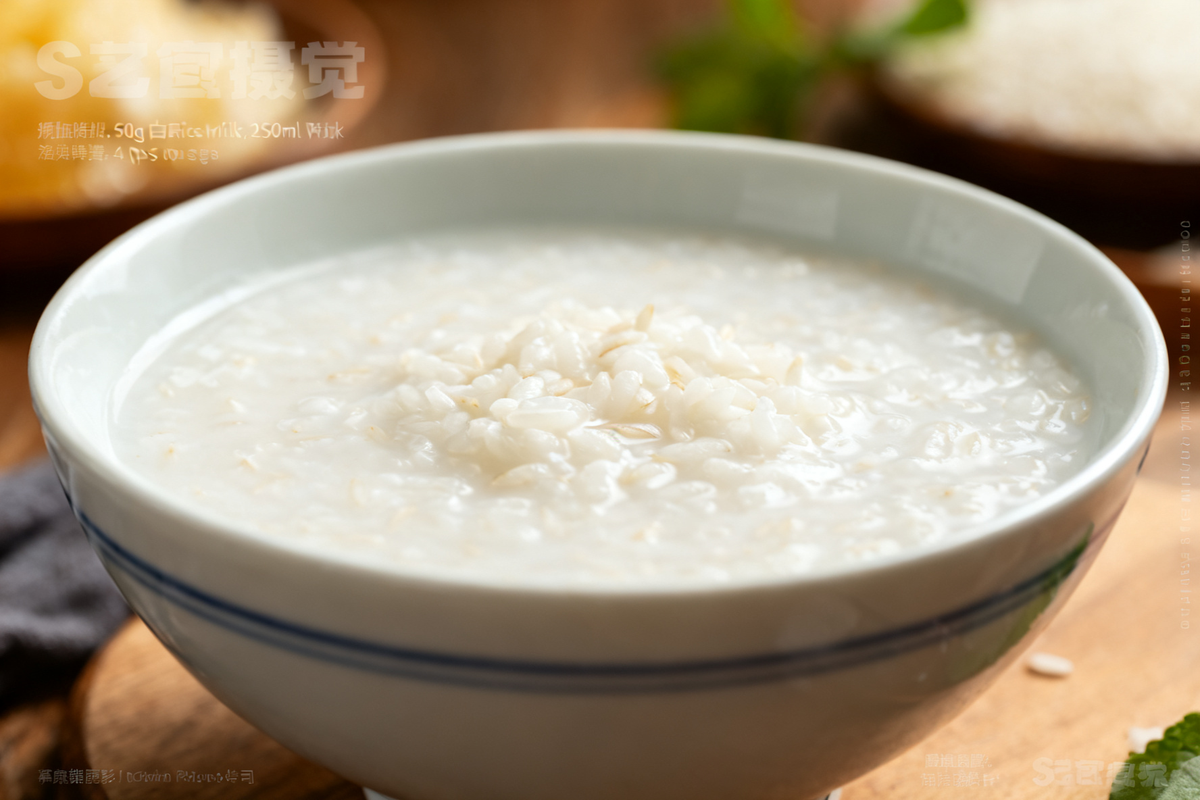 Rice Porridge with Skim Milk