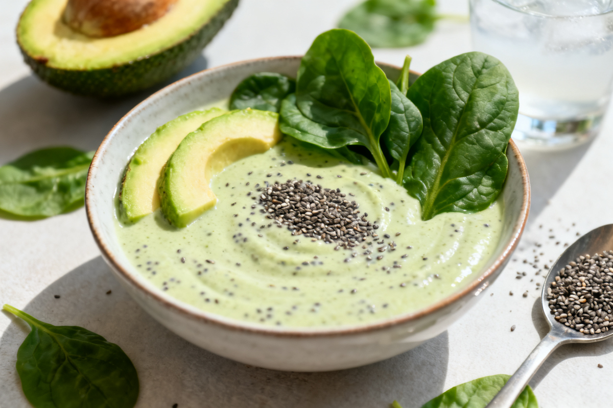 Avocado Chia Smoothie