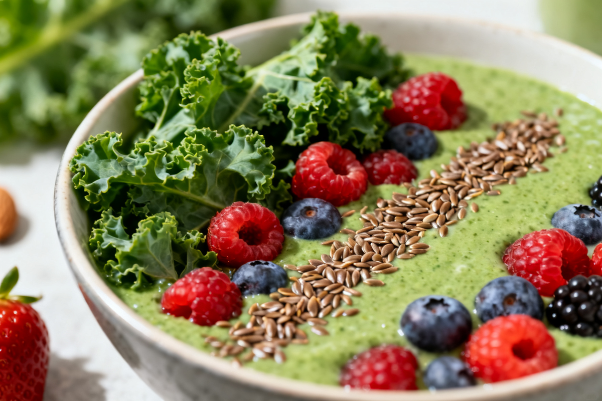 Berry Green Smoothie