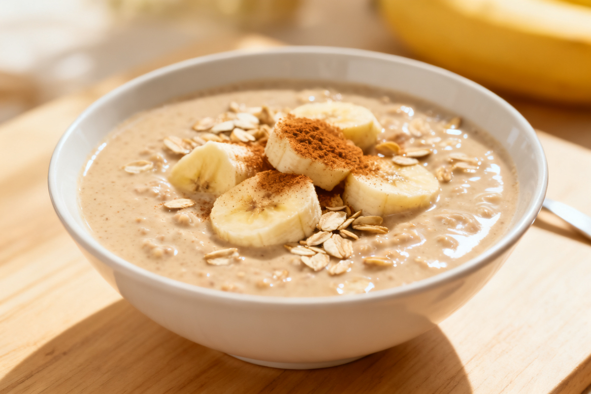 Oatmeal Banana Smoothie