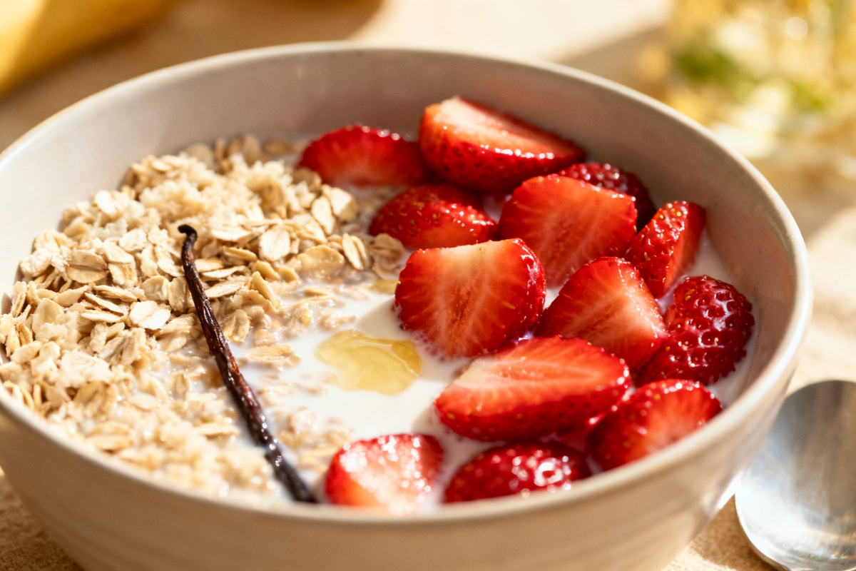 Strawberry Oatmeal