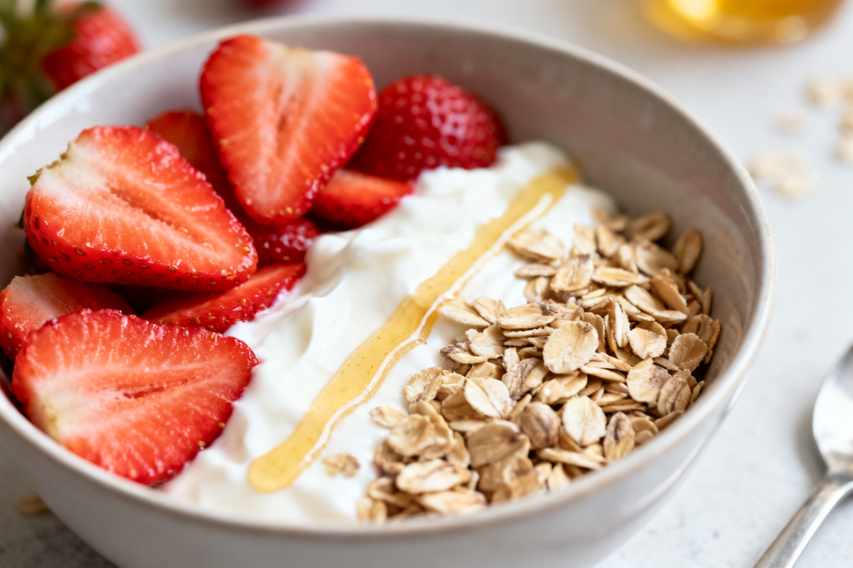 Strawberry and Yogurt Parfait