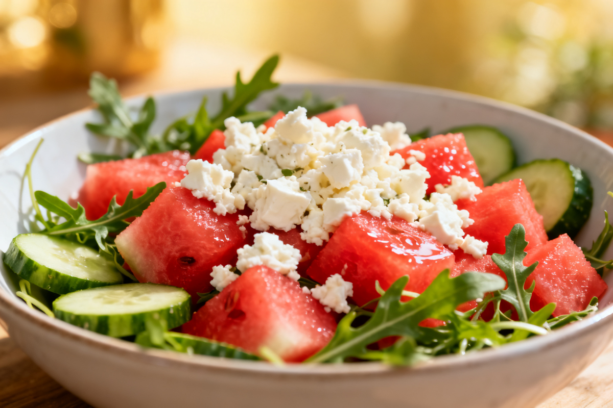Watermelon and Feta Salad