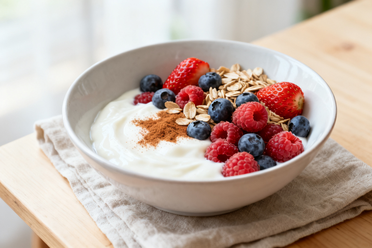Yogurt and Berry Bowl