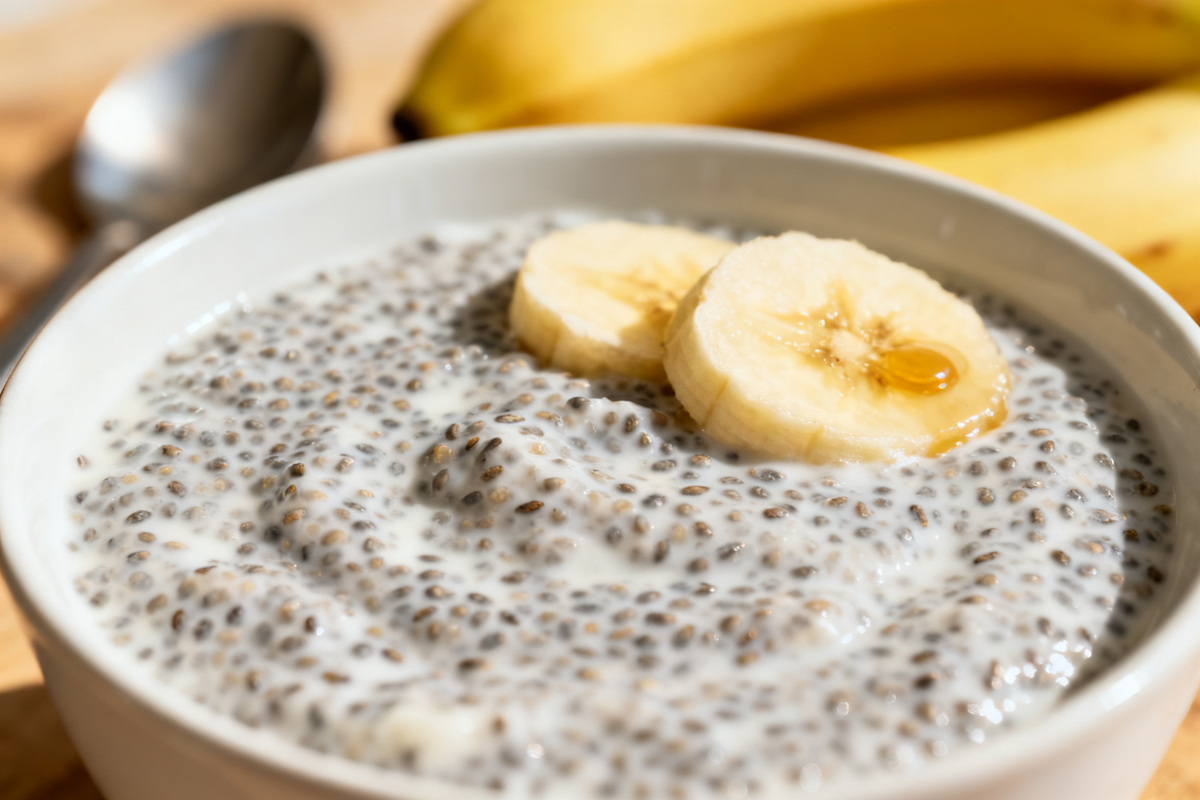 Banana Chia Pudding