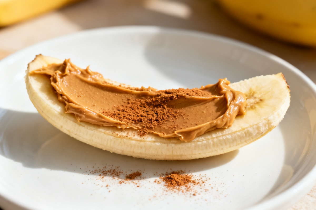 Banana with Peanut Butter