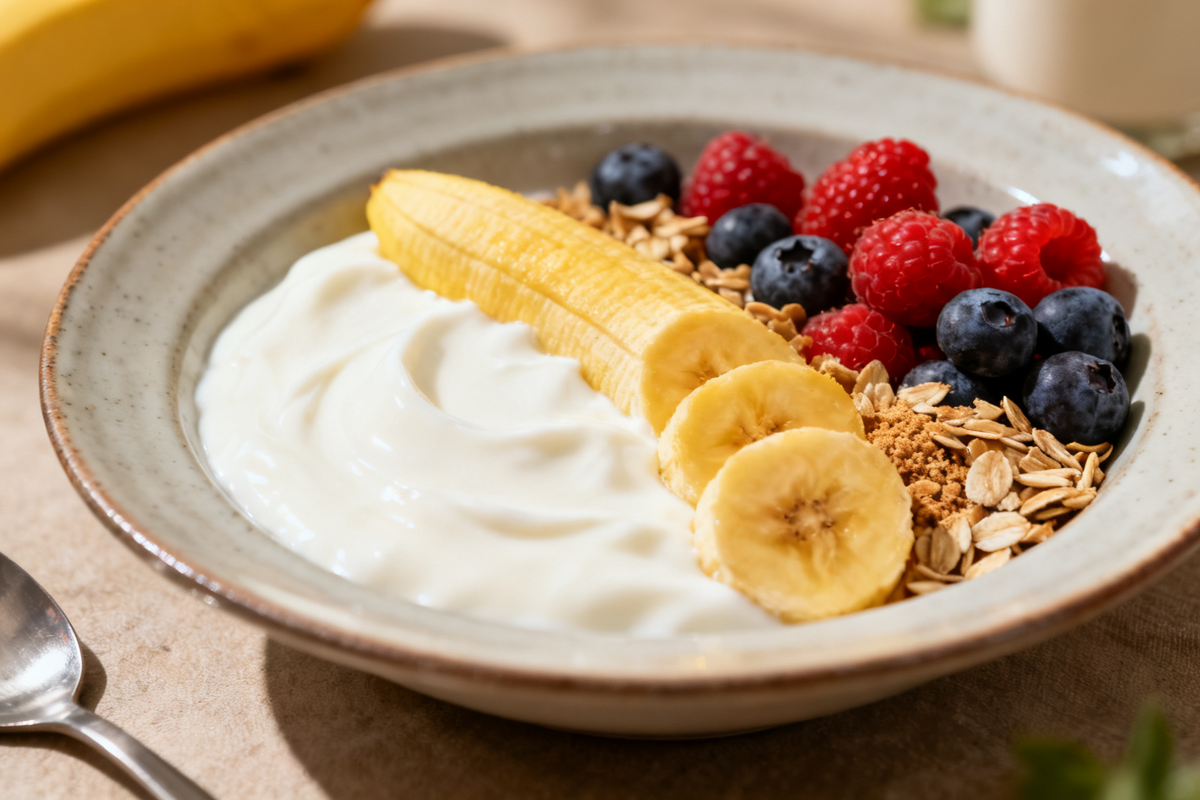 Banana Yogurt Bowl