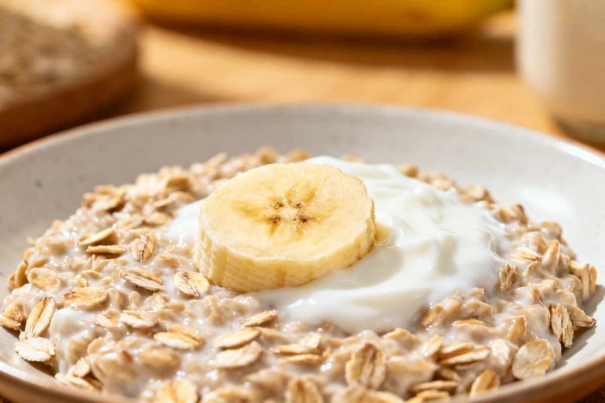 Overnight Oats with Banana