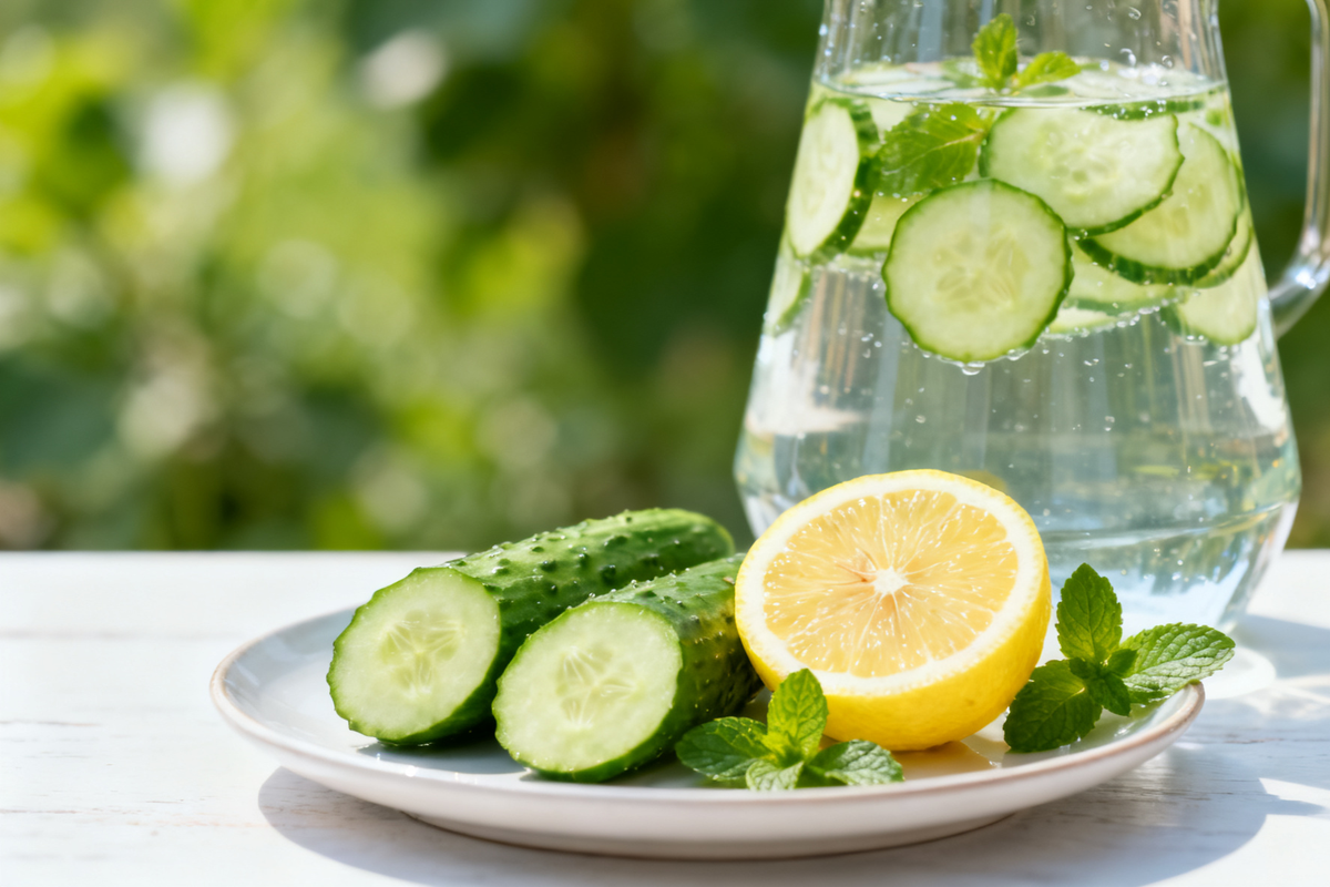 Cucumber Detox Water
