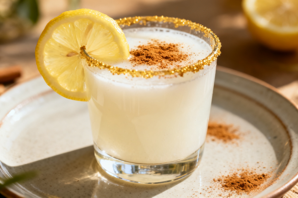 Lemon Kefir Drink