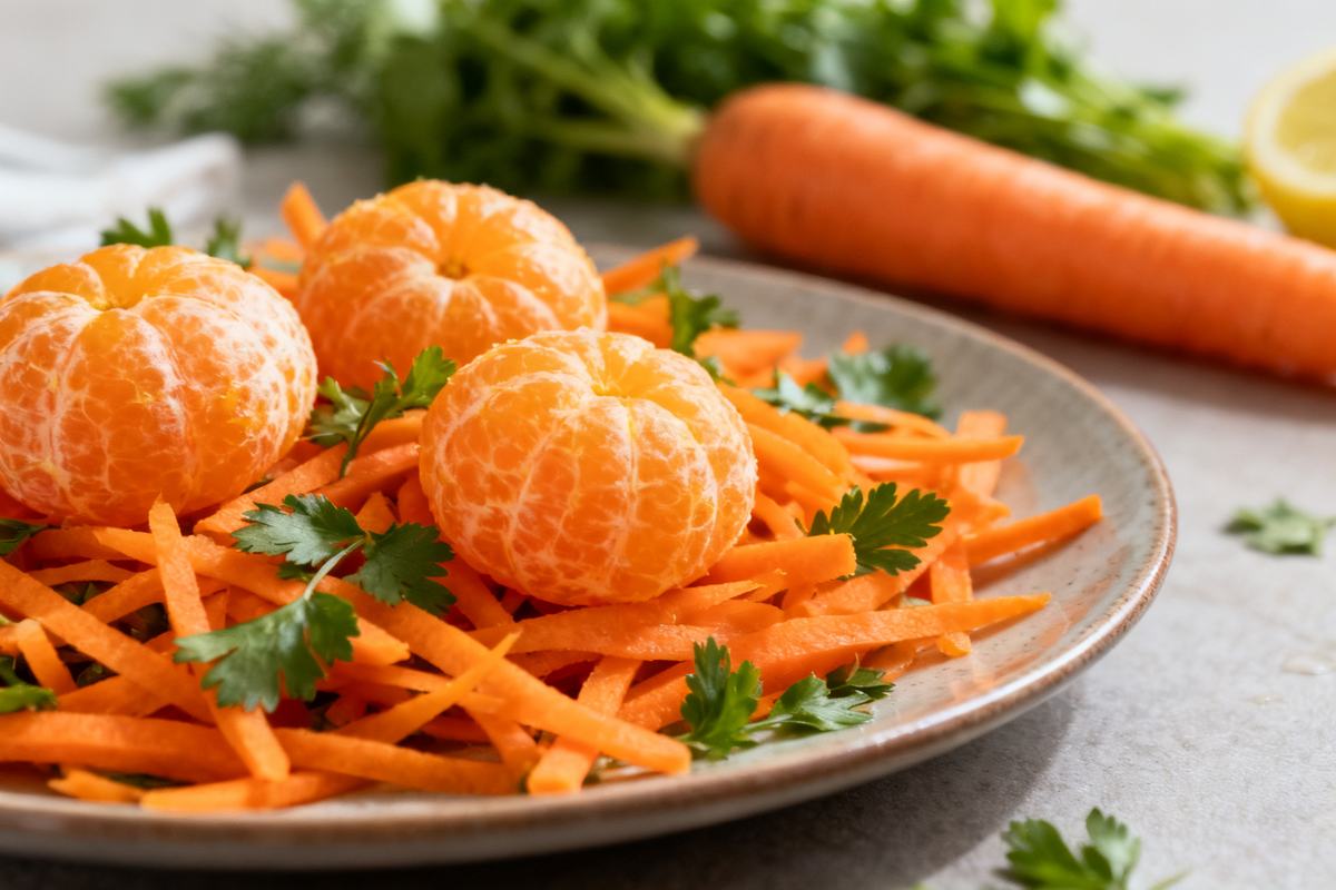 Mandarin and Carrot Salad