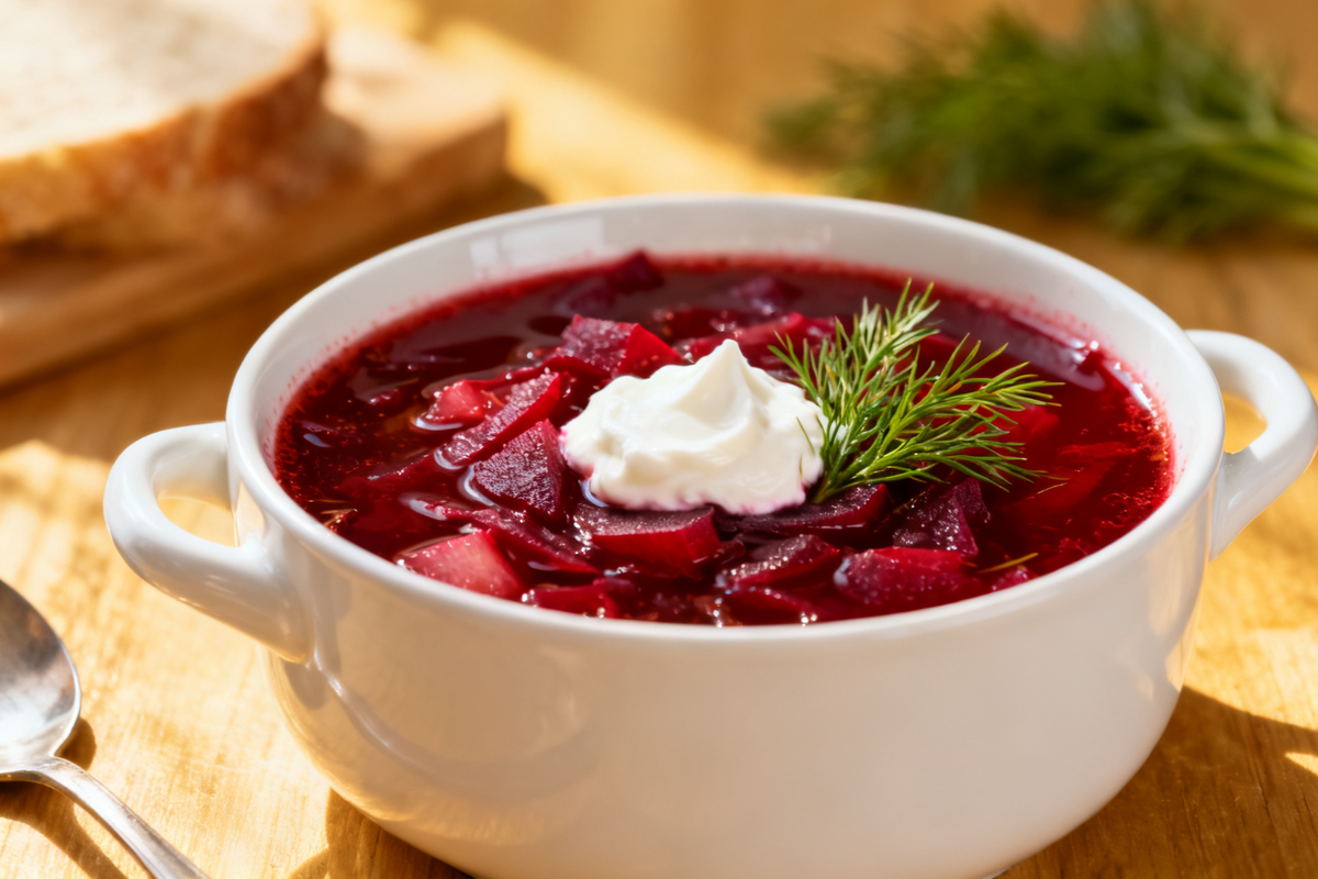 Beetroot Borscht Soup