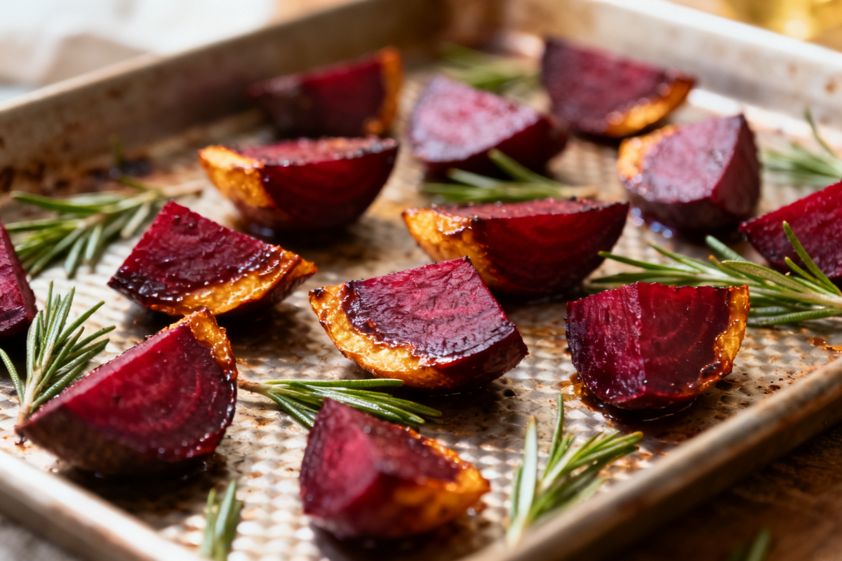 Roasted Beetroot with Rosemary