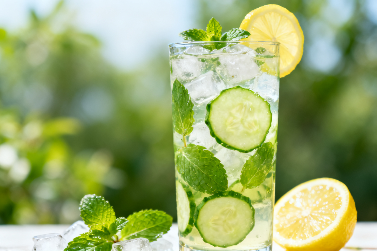 Cucumber Mint Lemonade
