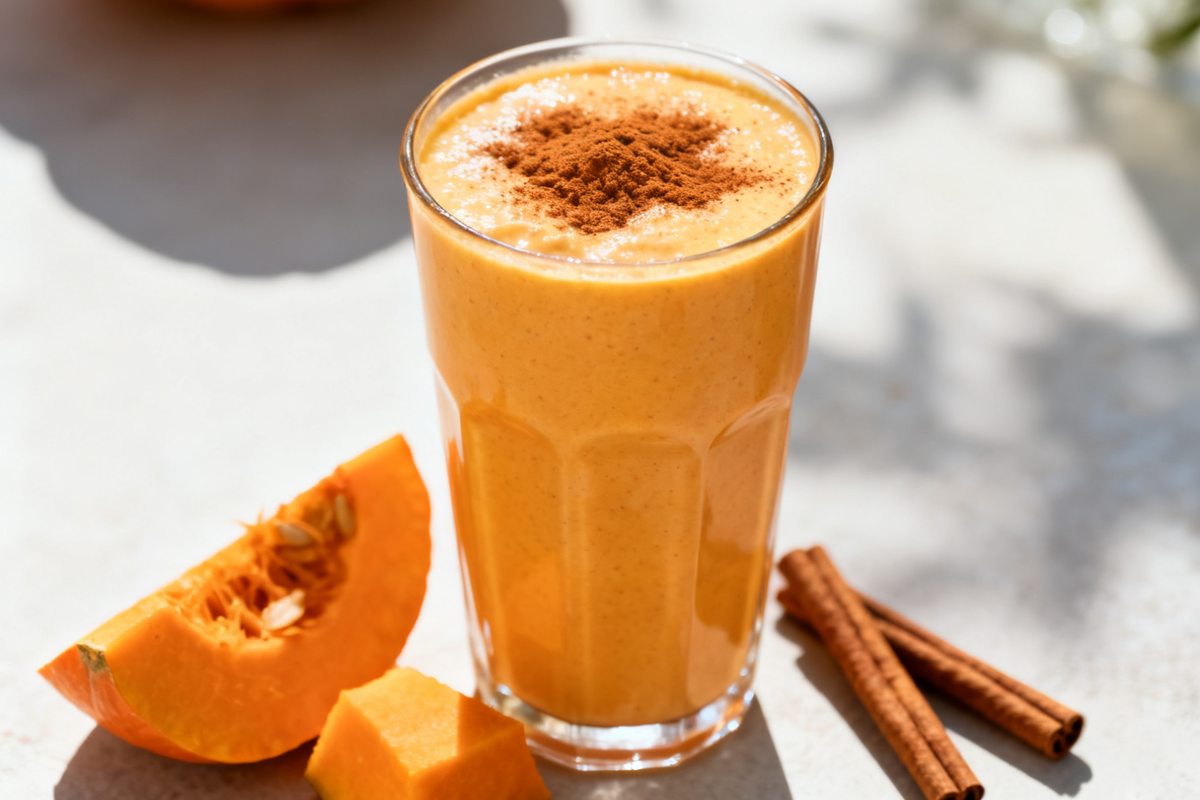 Pumpkin Kefir Smoothie