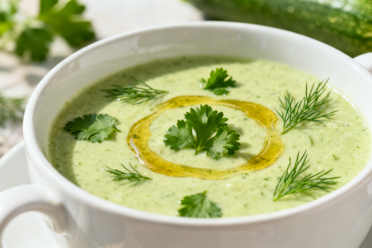 Creamy Zucchini Soup